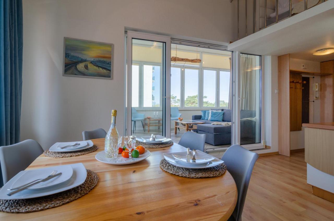Holiday Home Statek 216 Z Antresola, Przy Plazy Мендзиздроє Екстер'єр фото