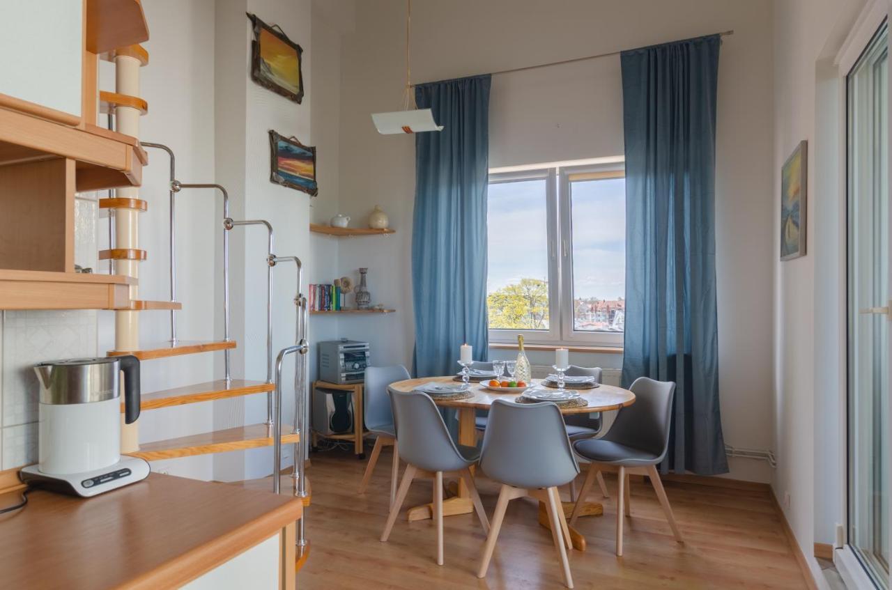 Holiday Home Statek 216 Z Antresola, Przy Plazy Мендзиздроє Екстер'єр фото
