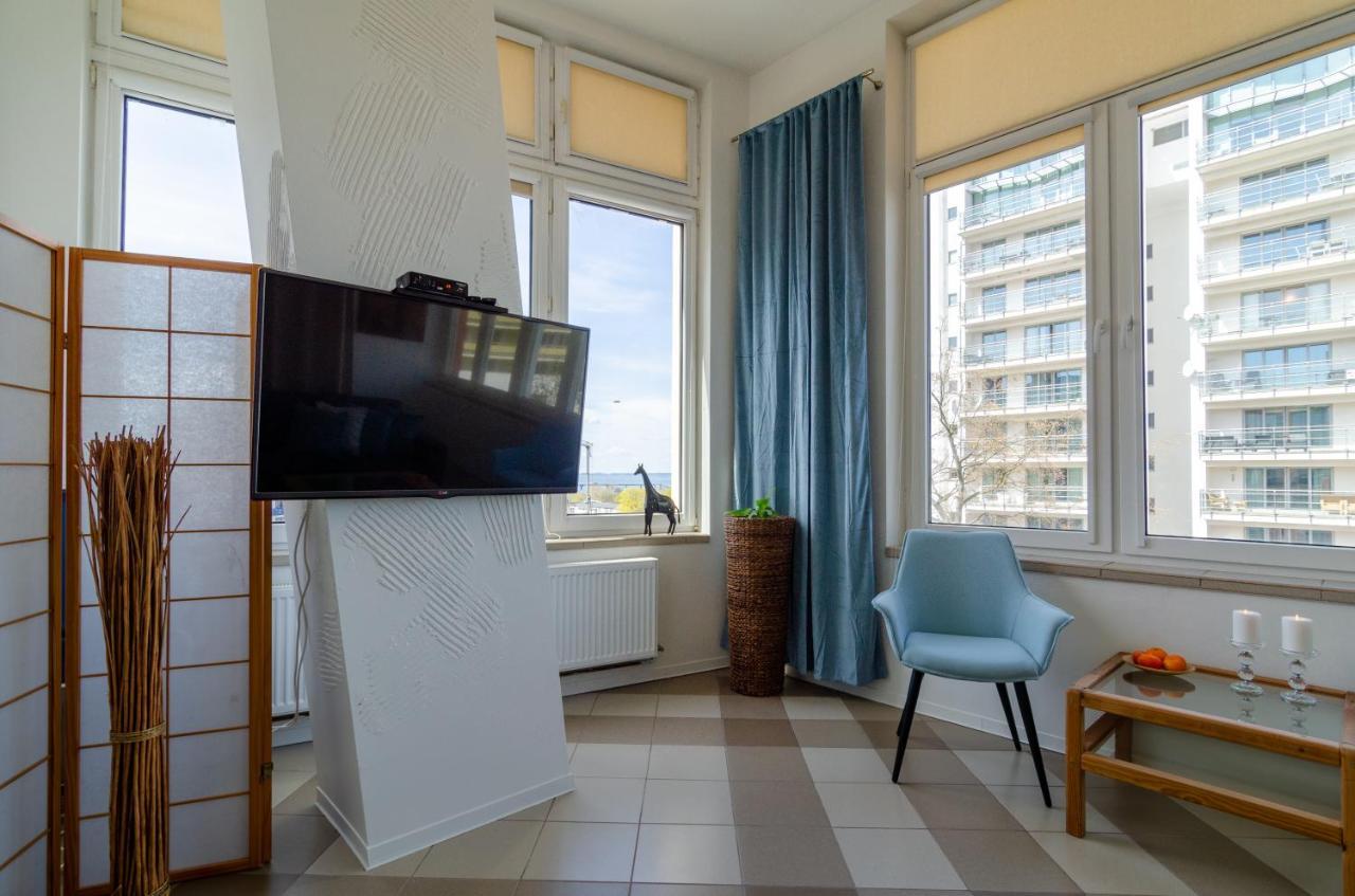 Holiday Home Statek 216 Z Antresola, Przy Plazy Мендзиздроє Екстер'єр фото
